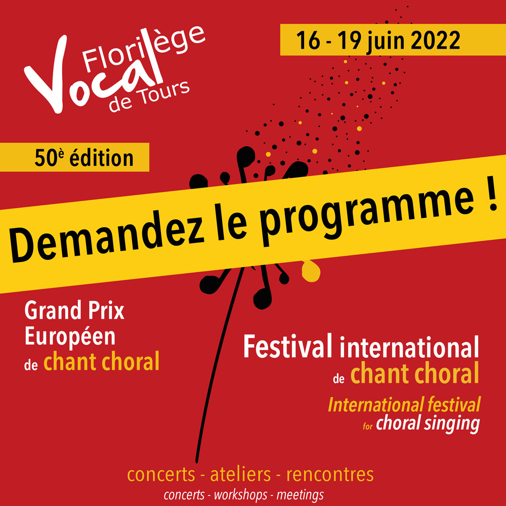 Programme Florilège Vocal 2022